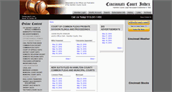 Desktop Screenshot of courtindex.com